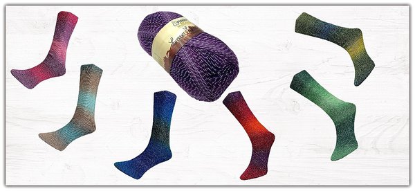 Lungauer Sockenwolle mit Baumwolle Sommerfeeling für das ganze Jahr