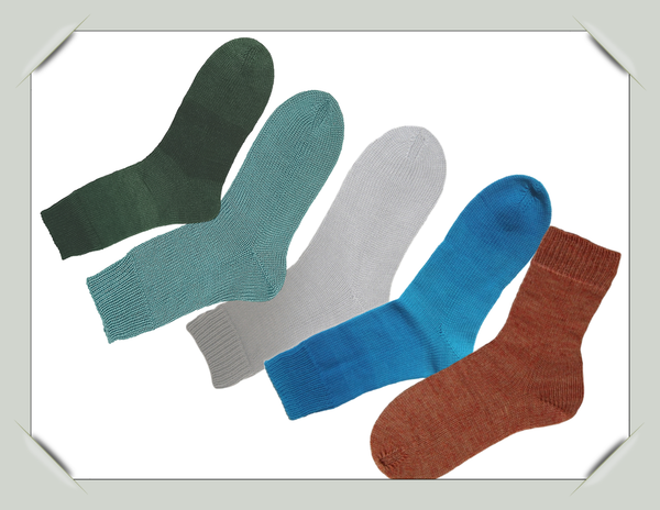 Socken Natur Pur - Wollsocken ohne Polyamid