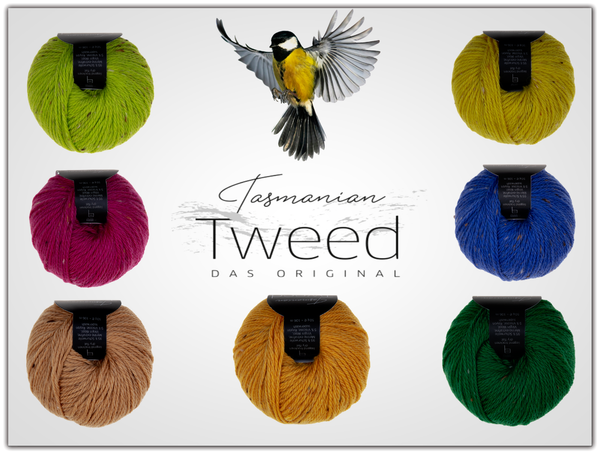 Tasmanian Tweed von Atelier Zitron mit dem echten Tweedfaden