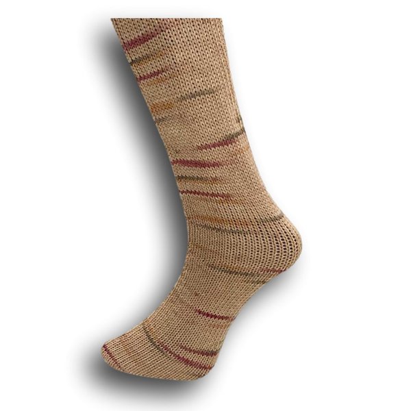 Mally Socks Striche  Sand Color 463