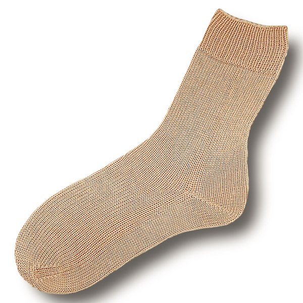 Gestrickte Socken Balance Hellbeige Groesse 26 - 53